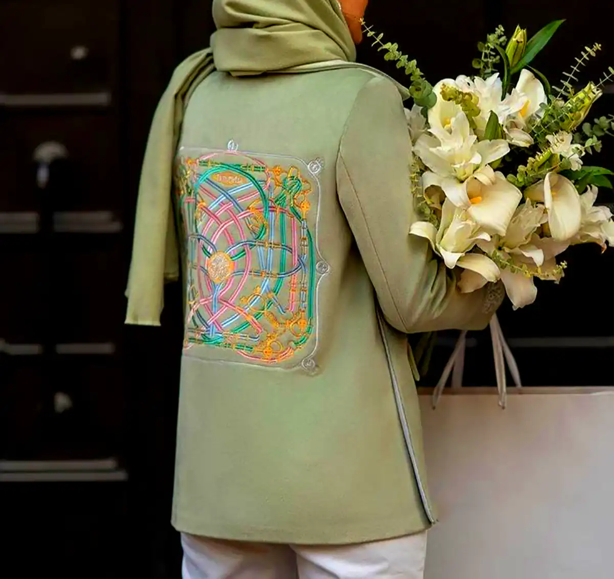 مانتو رنگی مناسب روزمره
