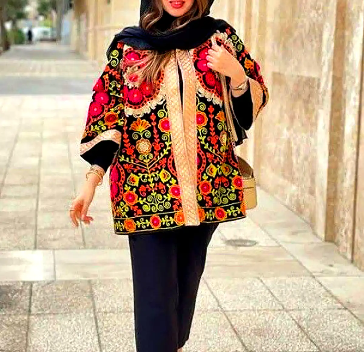 مانتو رنگی اسپرت دخترونه
