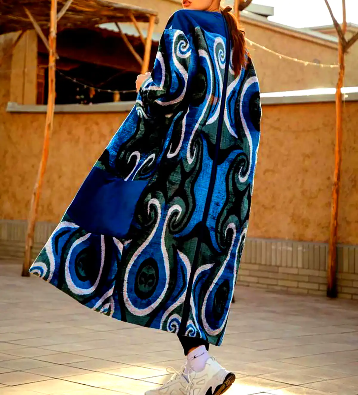 مانتو رنگی وارداتی 