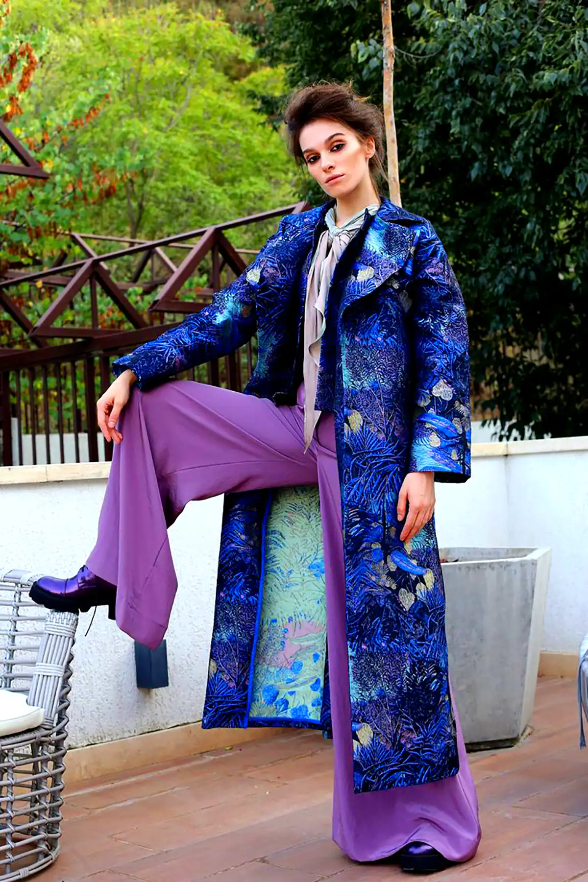 مانتو رنگی وارداتی 