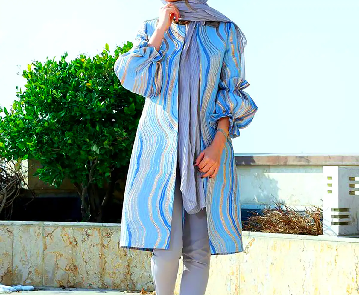 مانتو رنگی وارداتی 