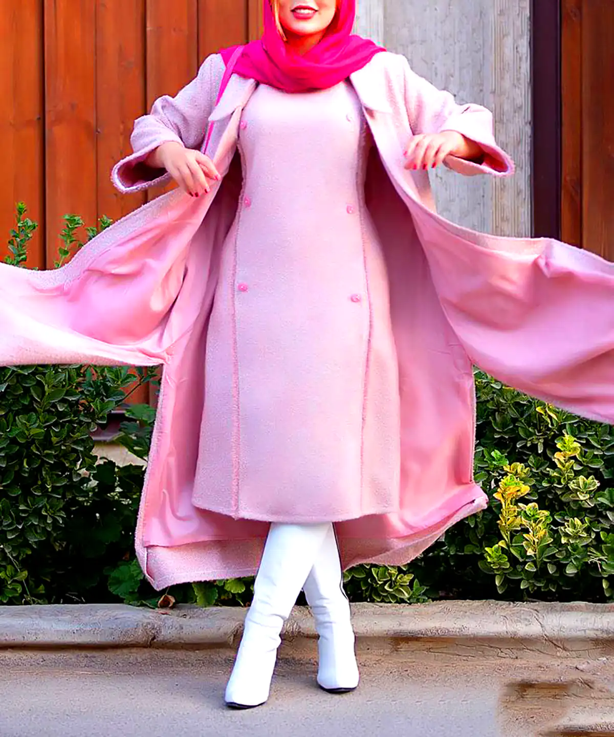 مانتو ساده نخی