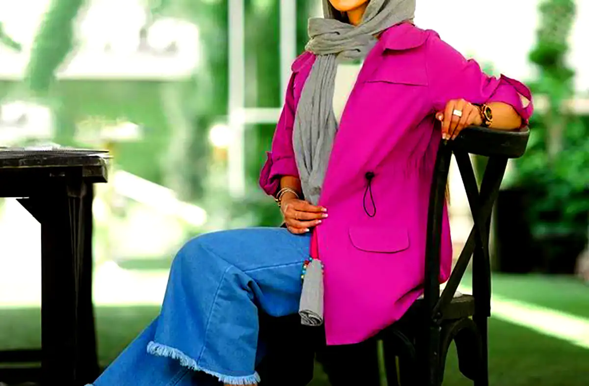 مانتو رنگی مد روز