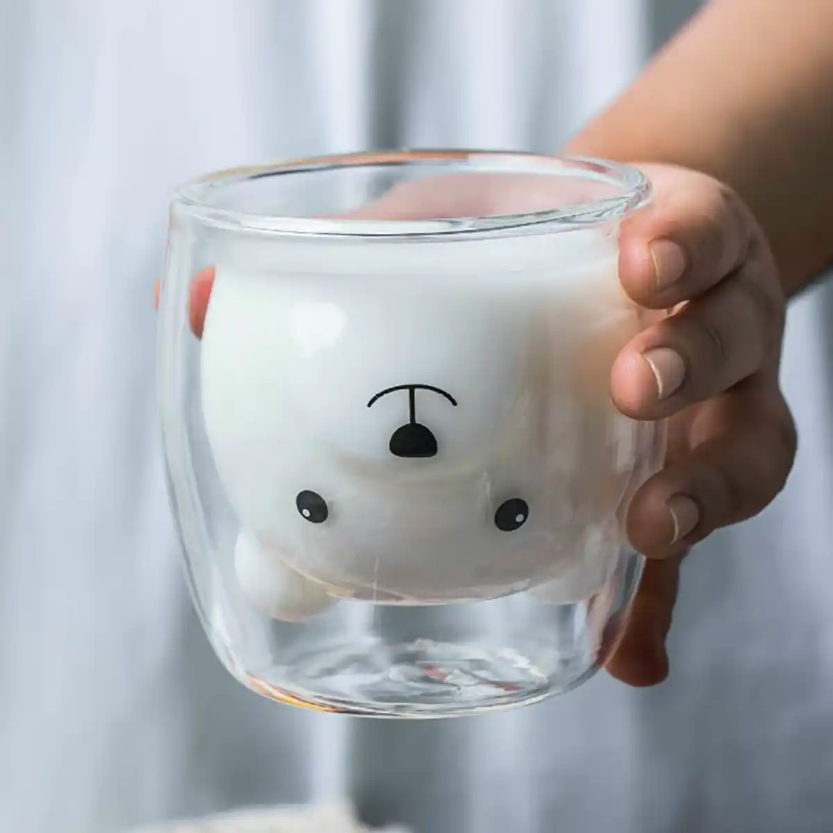 ماگ شیشه‌ای شیک و کاربردی