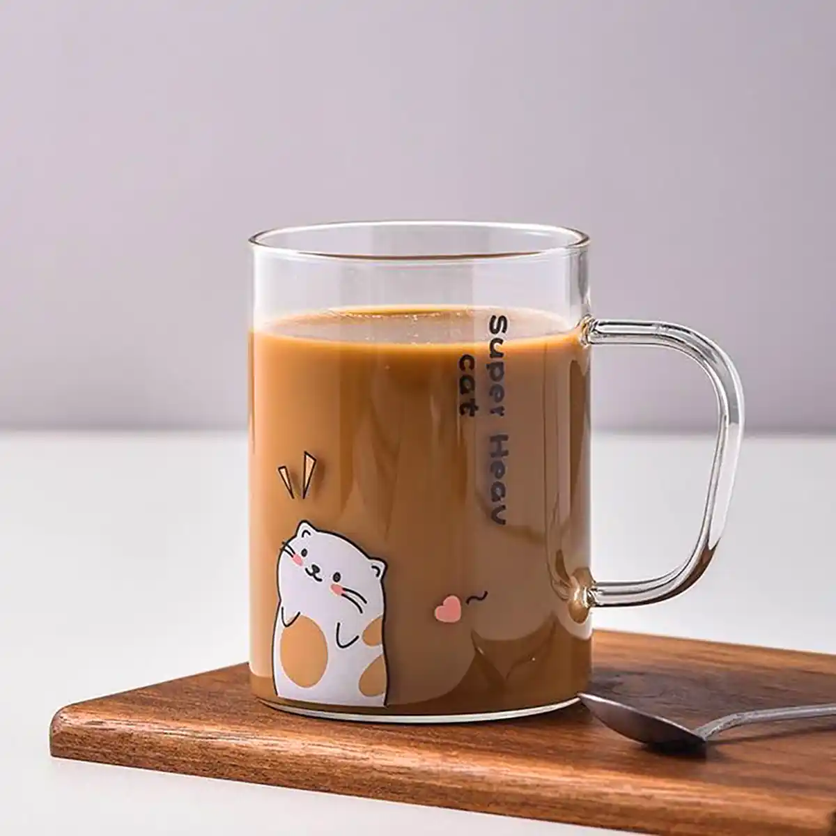 ماگ شیشه‌ای شیک و کاربردی