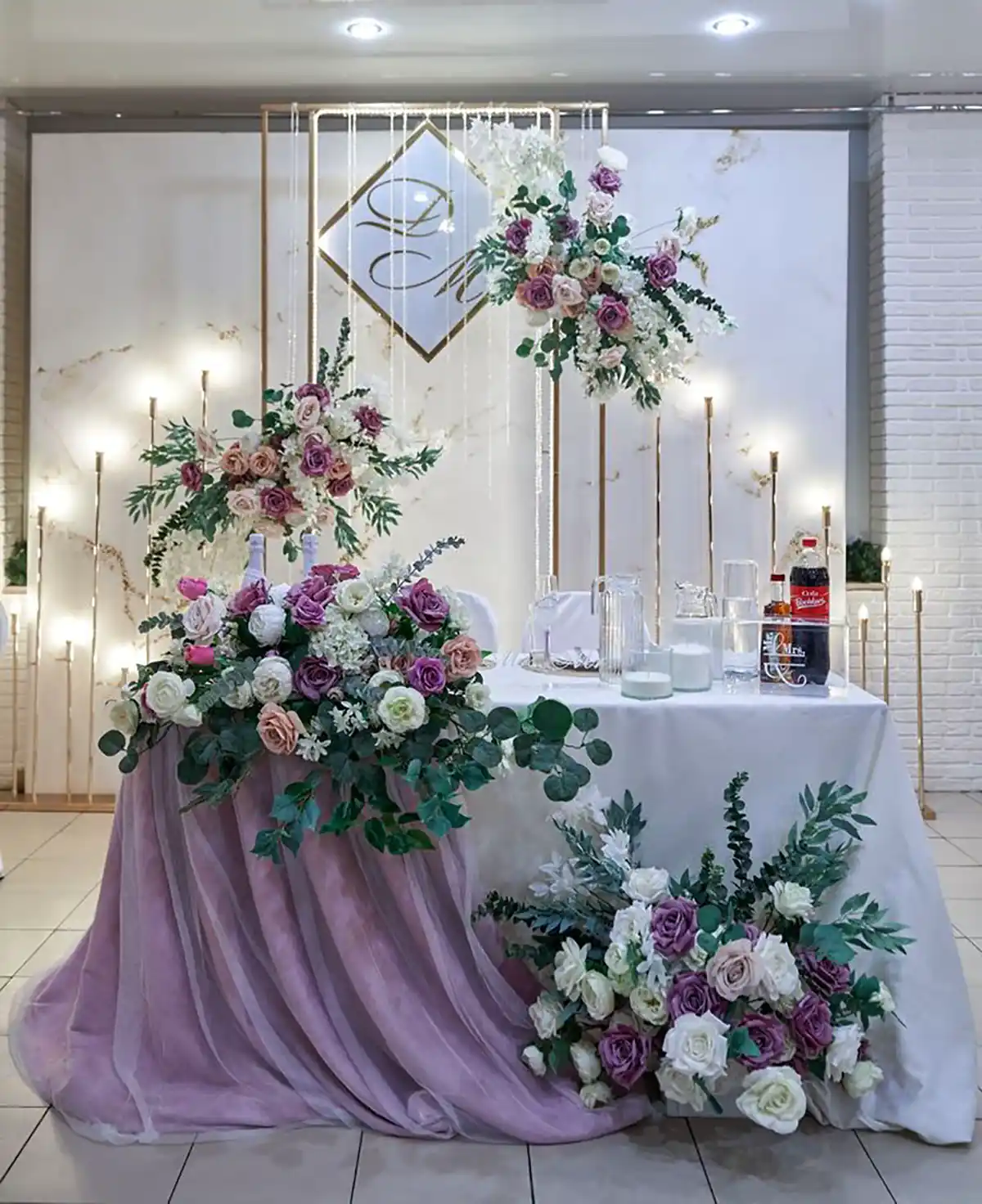 بک دراپ عروسی لوکس
