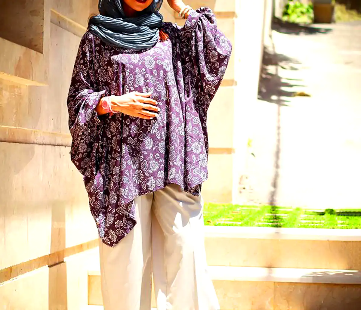 مانتو نخی سبک تابستونی 