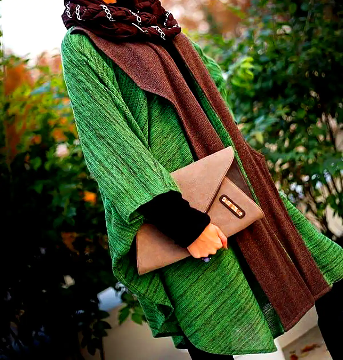 مانتو رنگی جدید