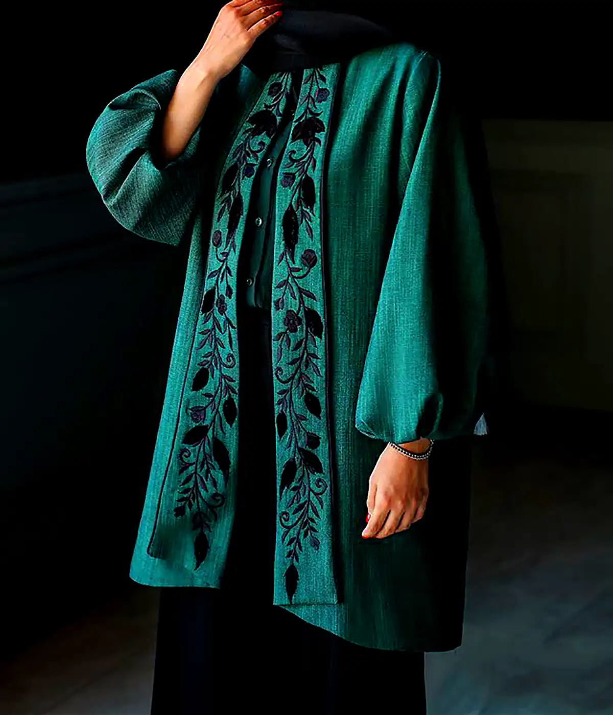 مانتو رنگی جدید