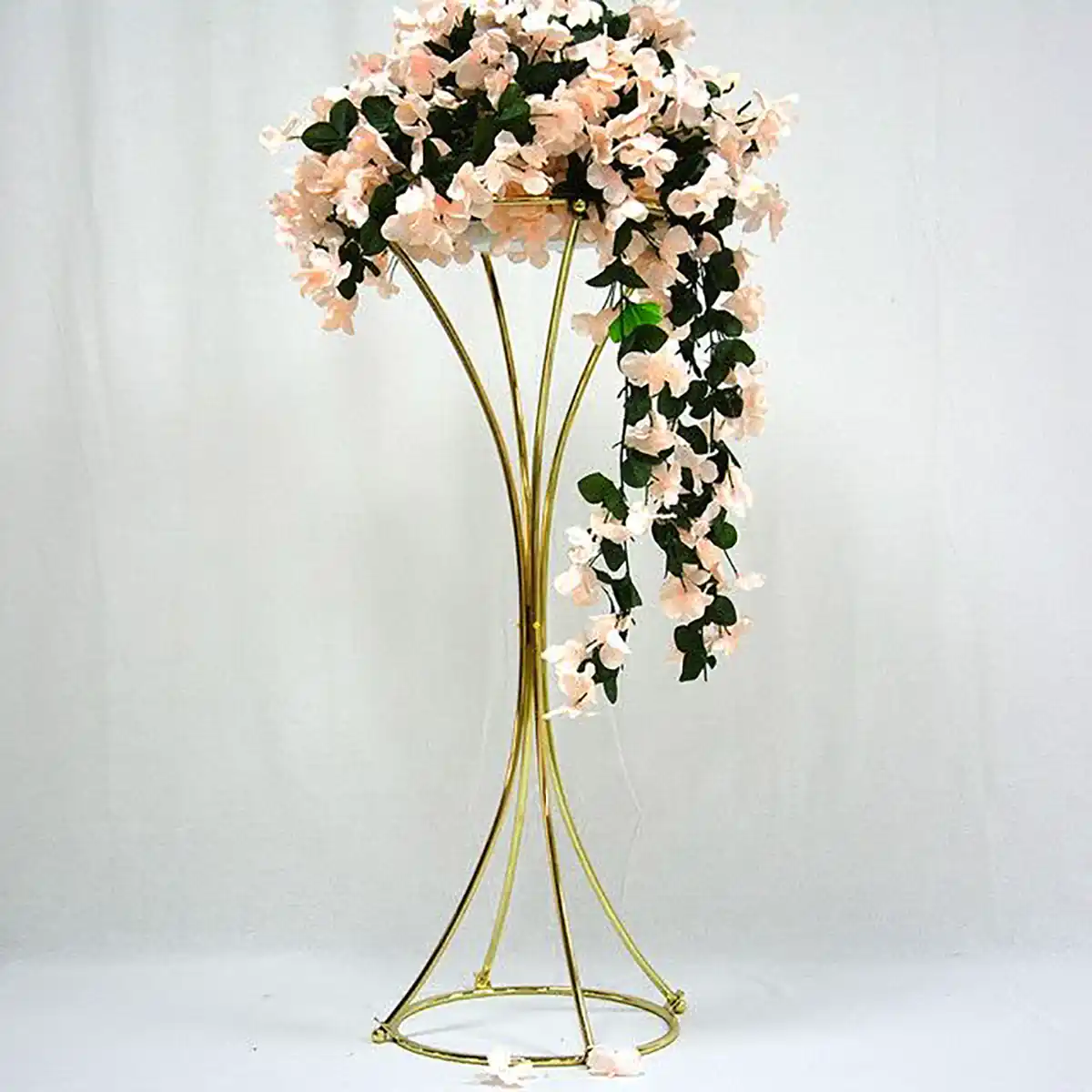 پایه گل عروسی طلایی