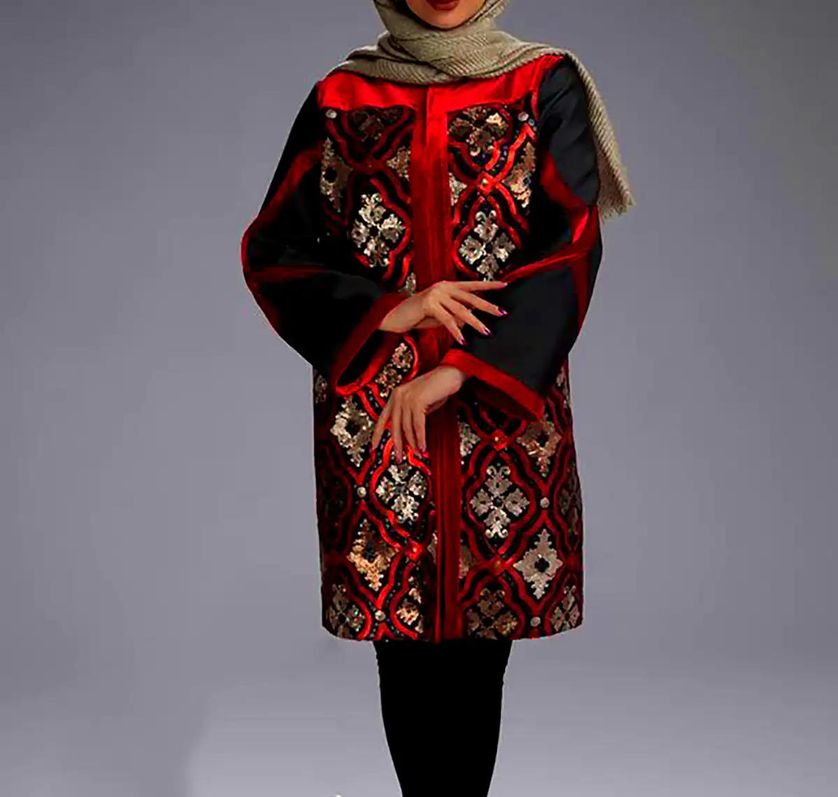 مانتو ساده راسته