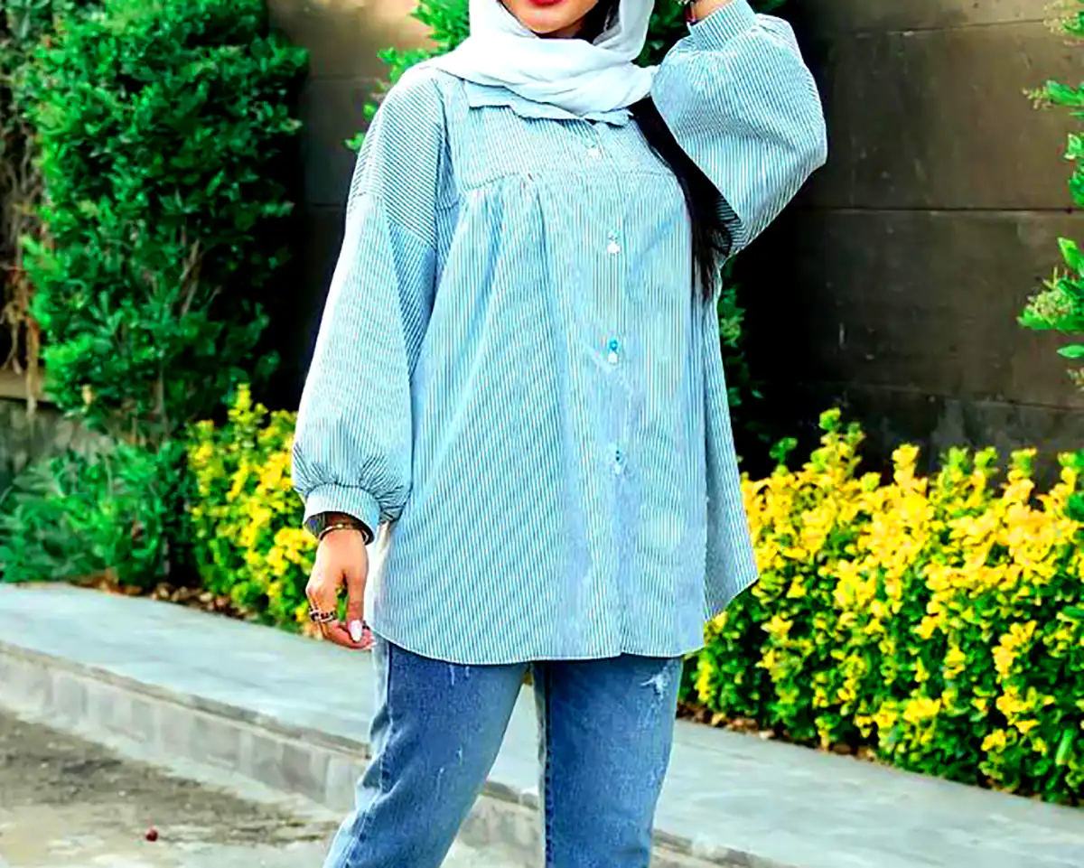 مانتو نخی اورسایز