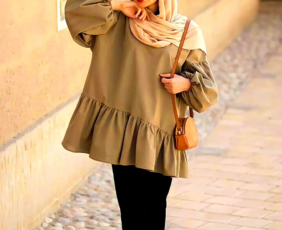 مانتو نخی اورسایز
