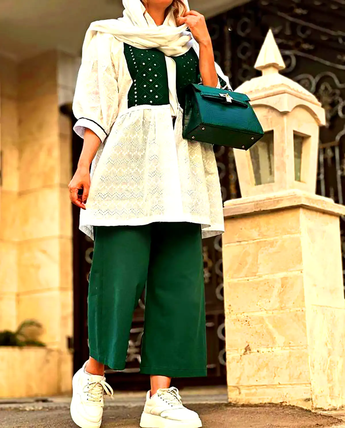 مانتو نخی اورسایز