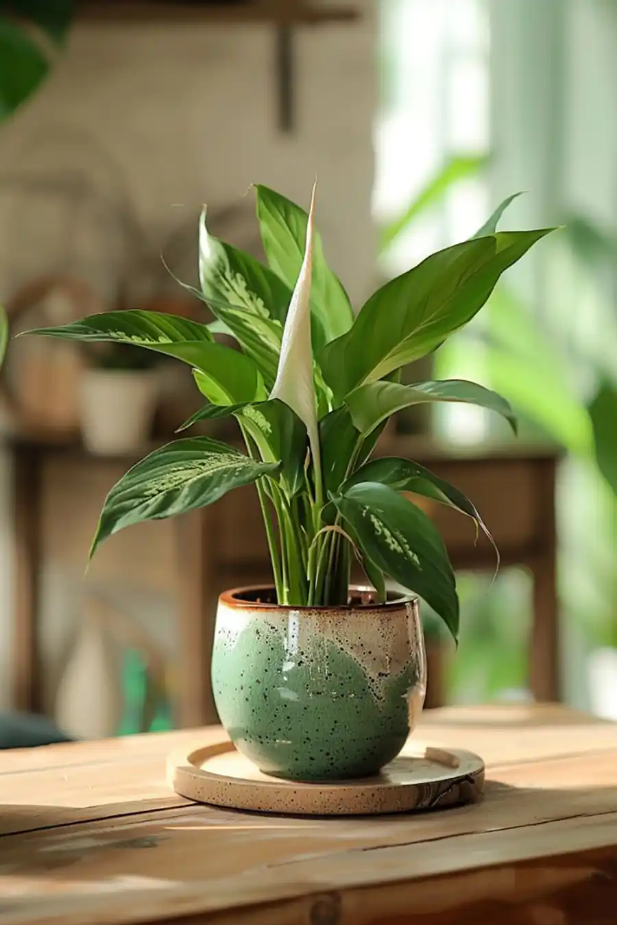 گل طبیعی کنار سالنی