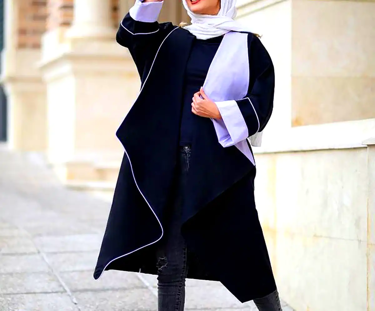 مانتو پوشیده اسپرت
