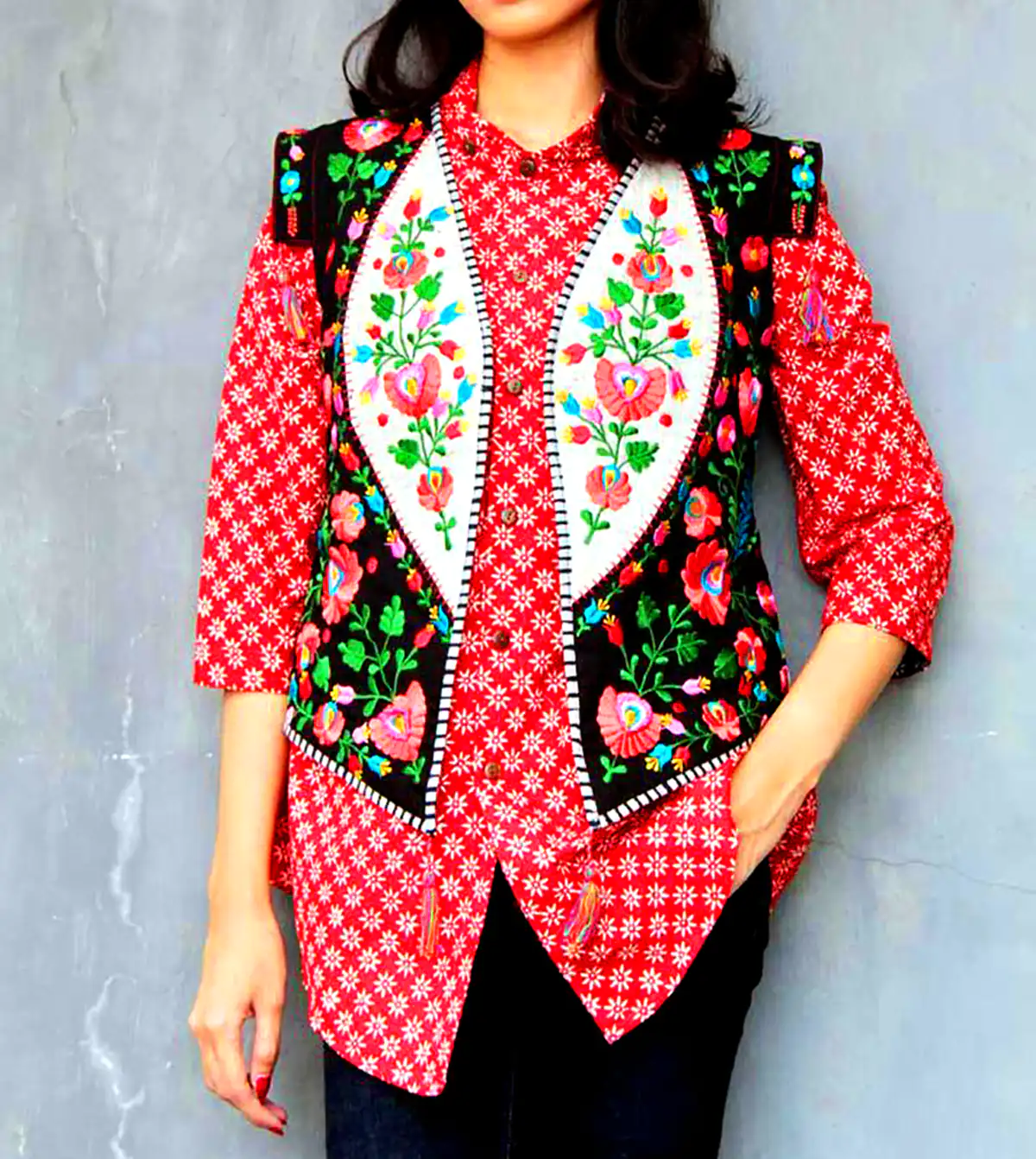 کت سنتی کوتاه مجلسی