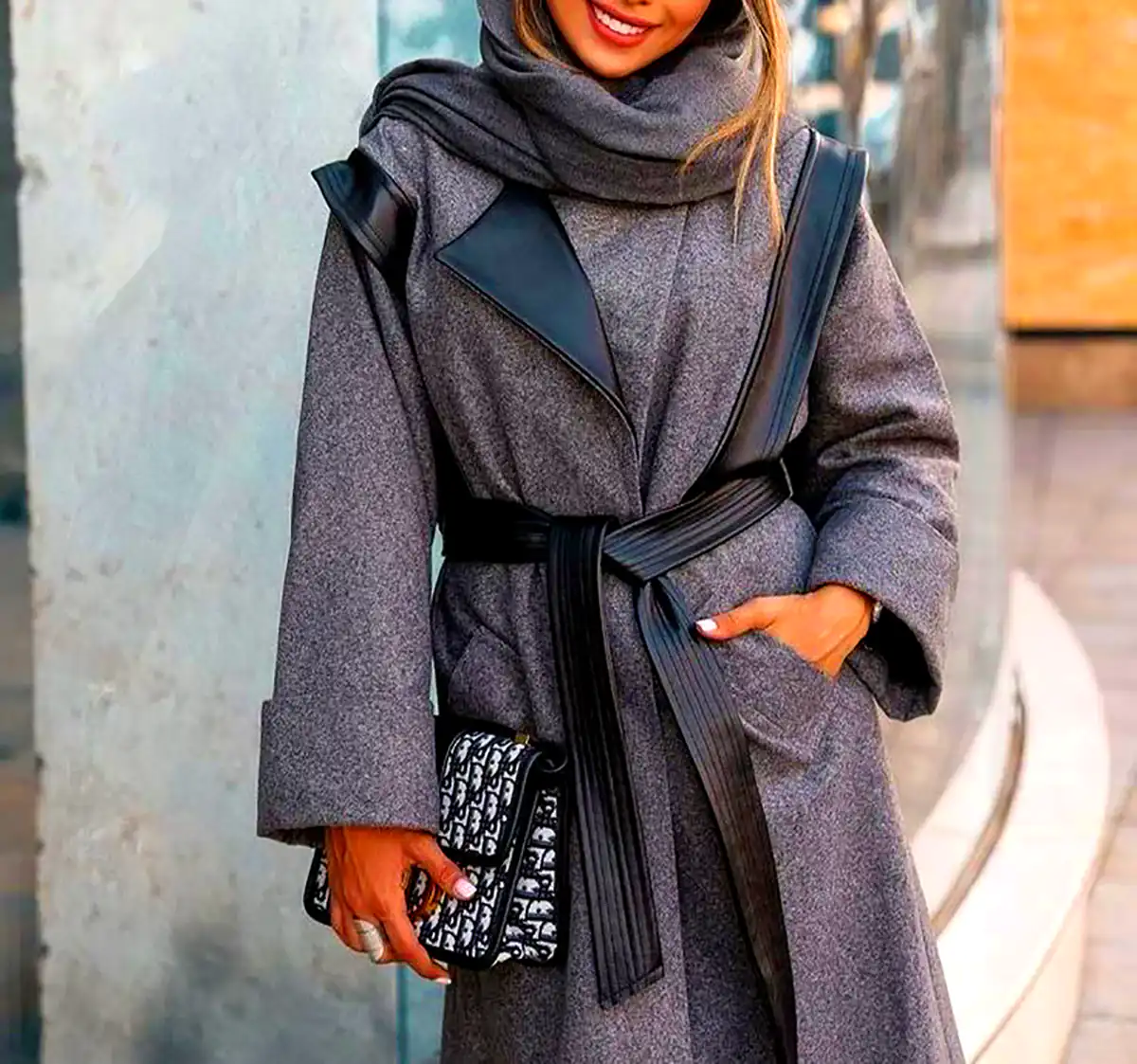 پالتو زنانه فوتر کوبیده