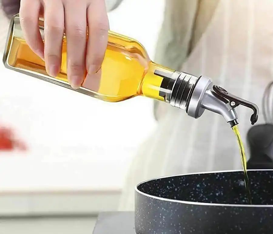 ست بطری شیشه ای روغن