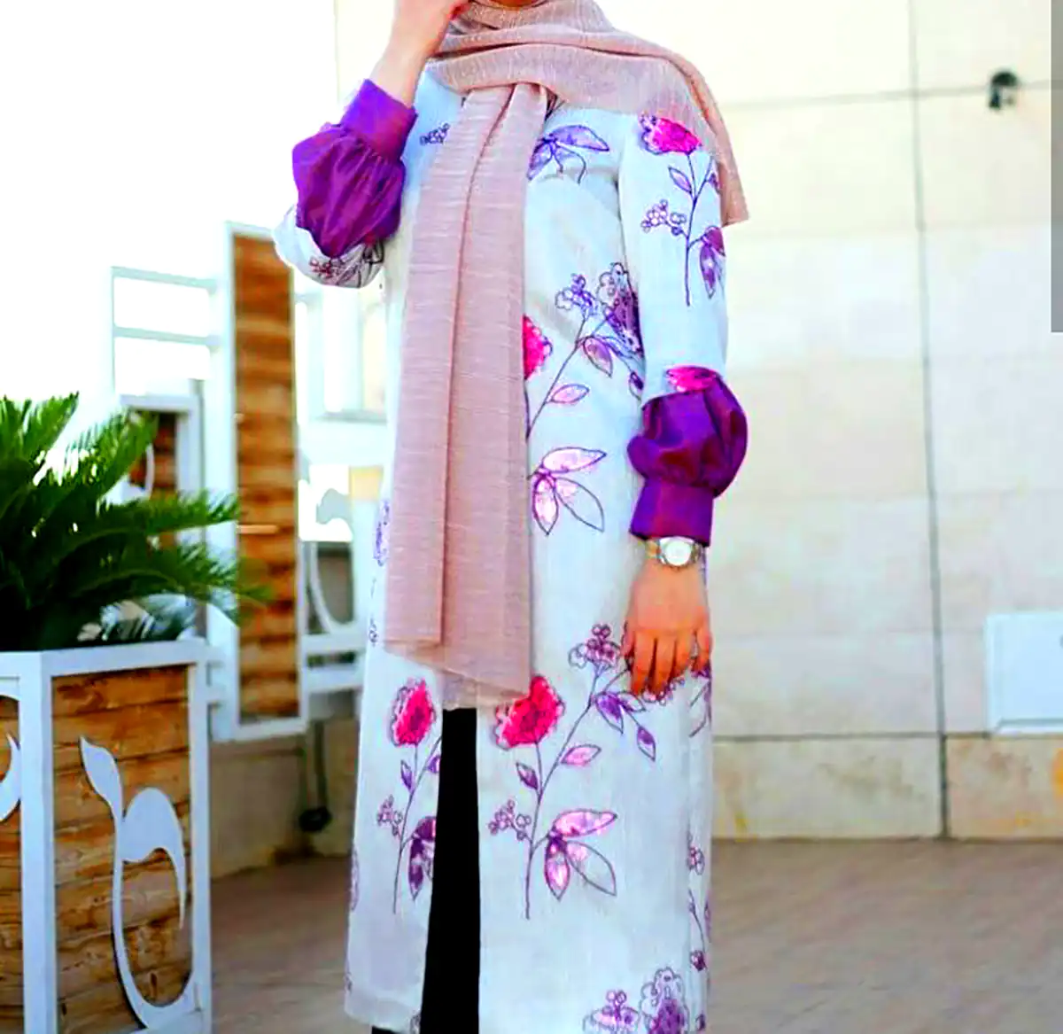 مانتو زنانه سنتی بیرونی