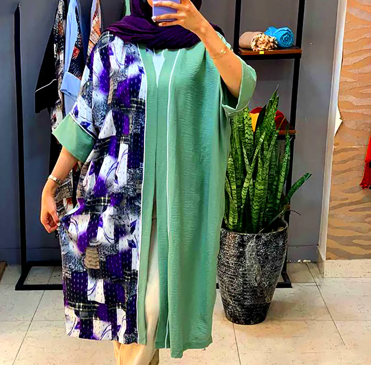 مانتو زنانه سنتی بیرونی