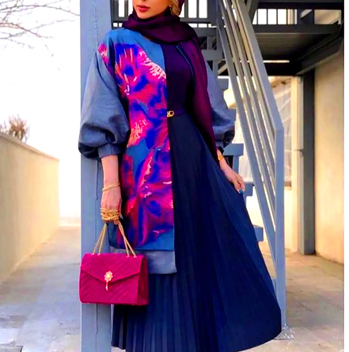 مانتو زنانه سنتی بیرونی