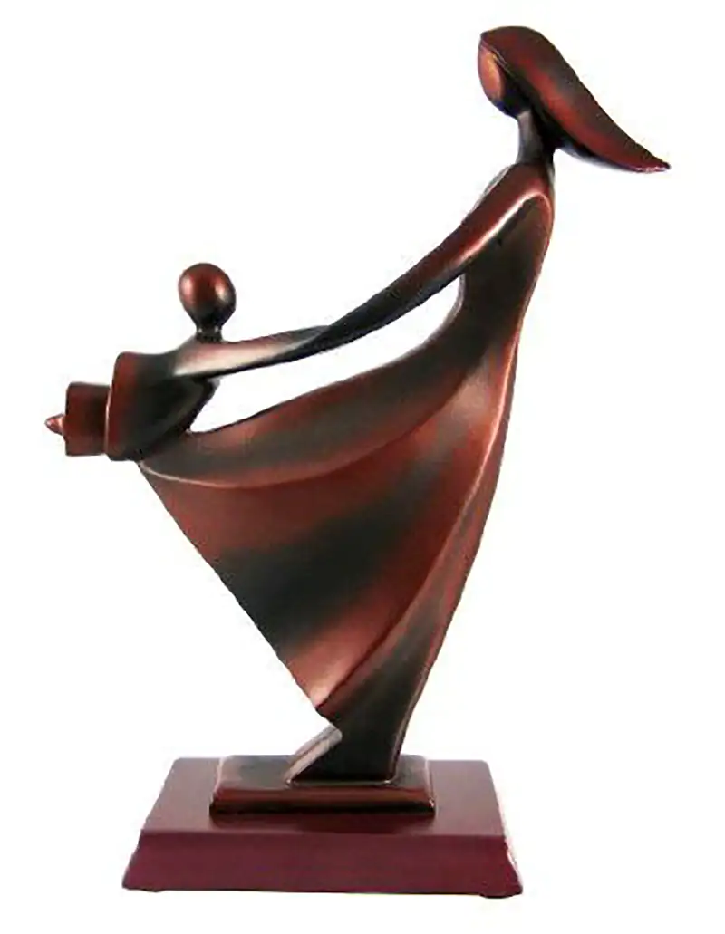 دکوری روی کنسول طرح انسان