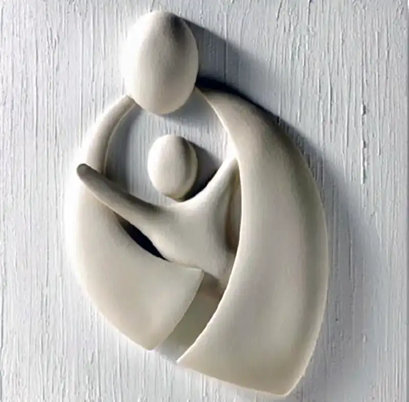 دکوری روی کنسول طرح انسان