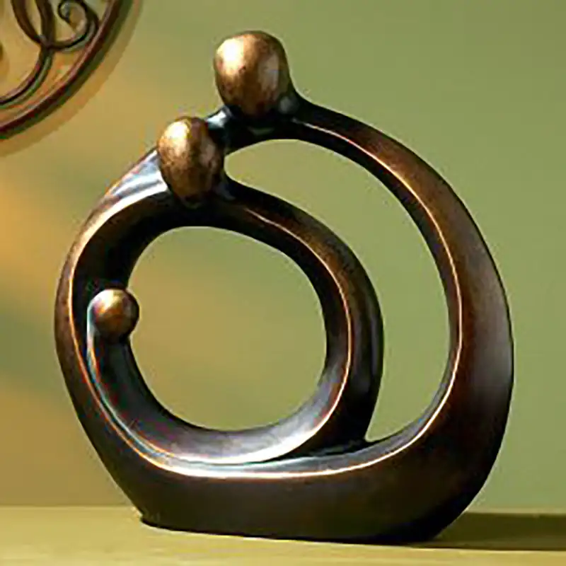دکوری روی کنسول طرح انسان