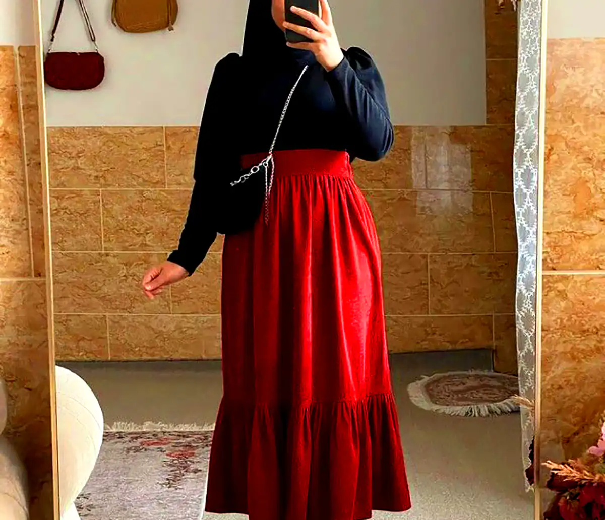دامن چری مد روز