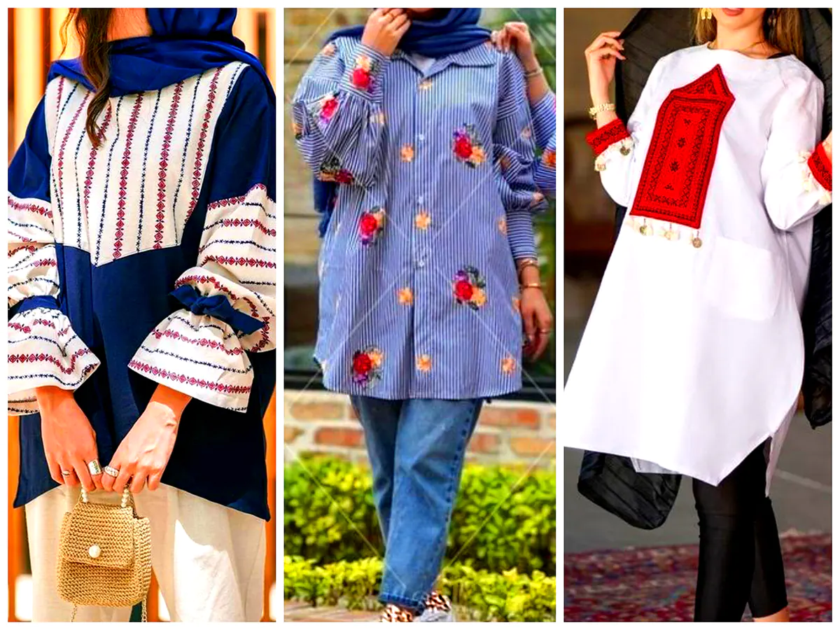 مانتو ژورنالی شیک (جدیدترین مدل های ترند امسال ۱۴۰۴ - ۲۰۲۵)