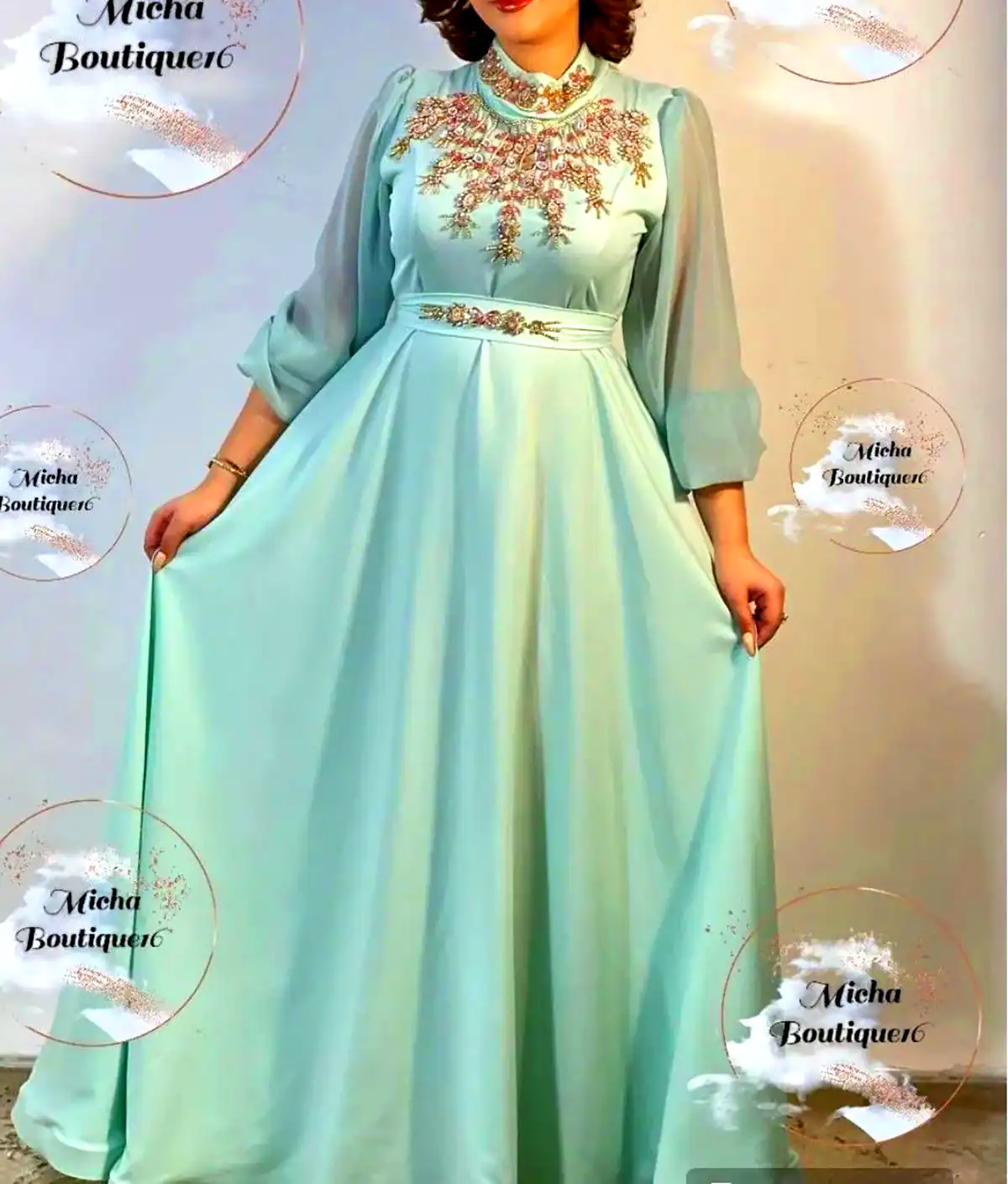 پیراهن ساتن مد روز