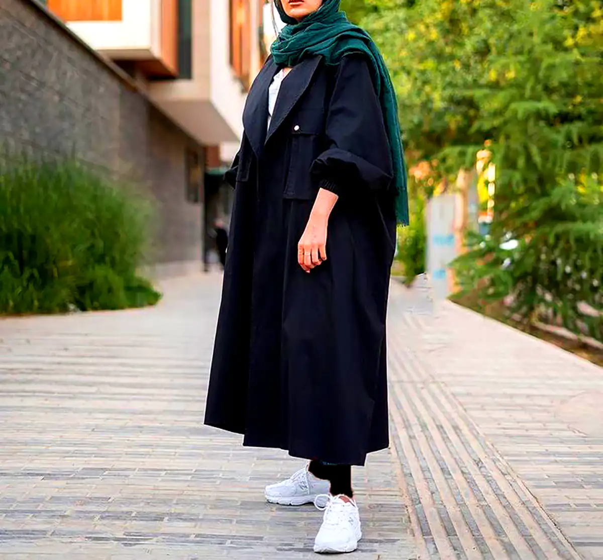 مانتو دانشجویی اورسایز