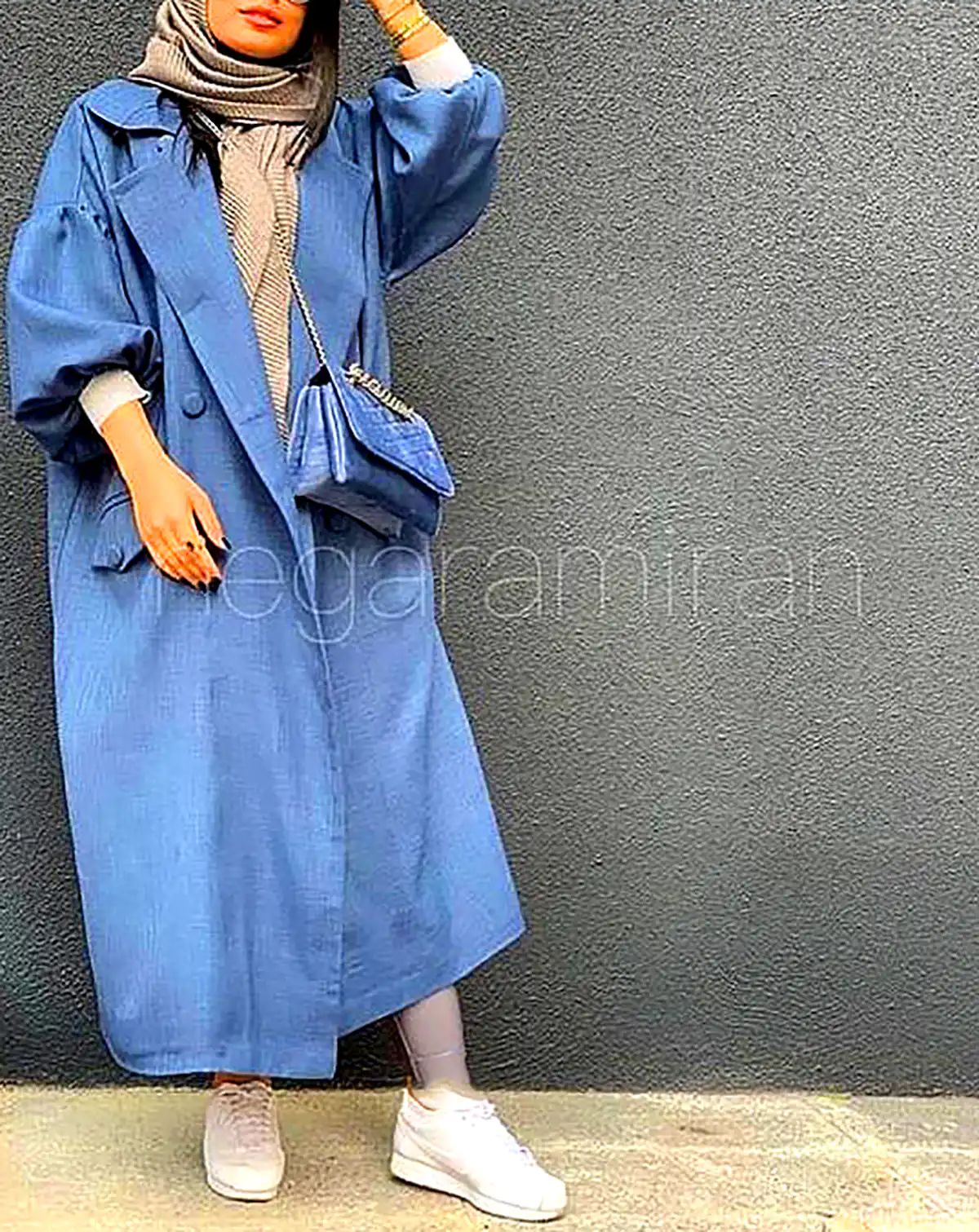مانتو دانشجویی اورسایز