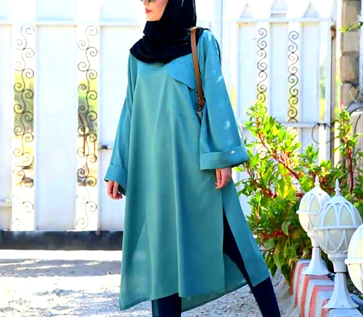 مانتو دانشجویی اورسایز