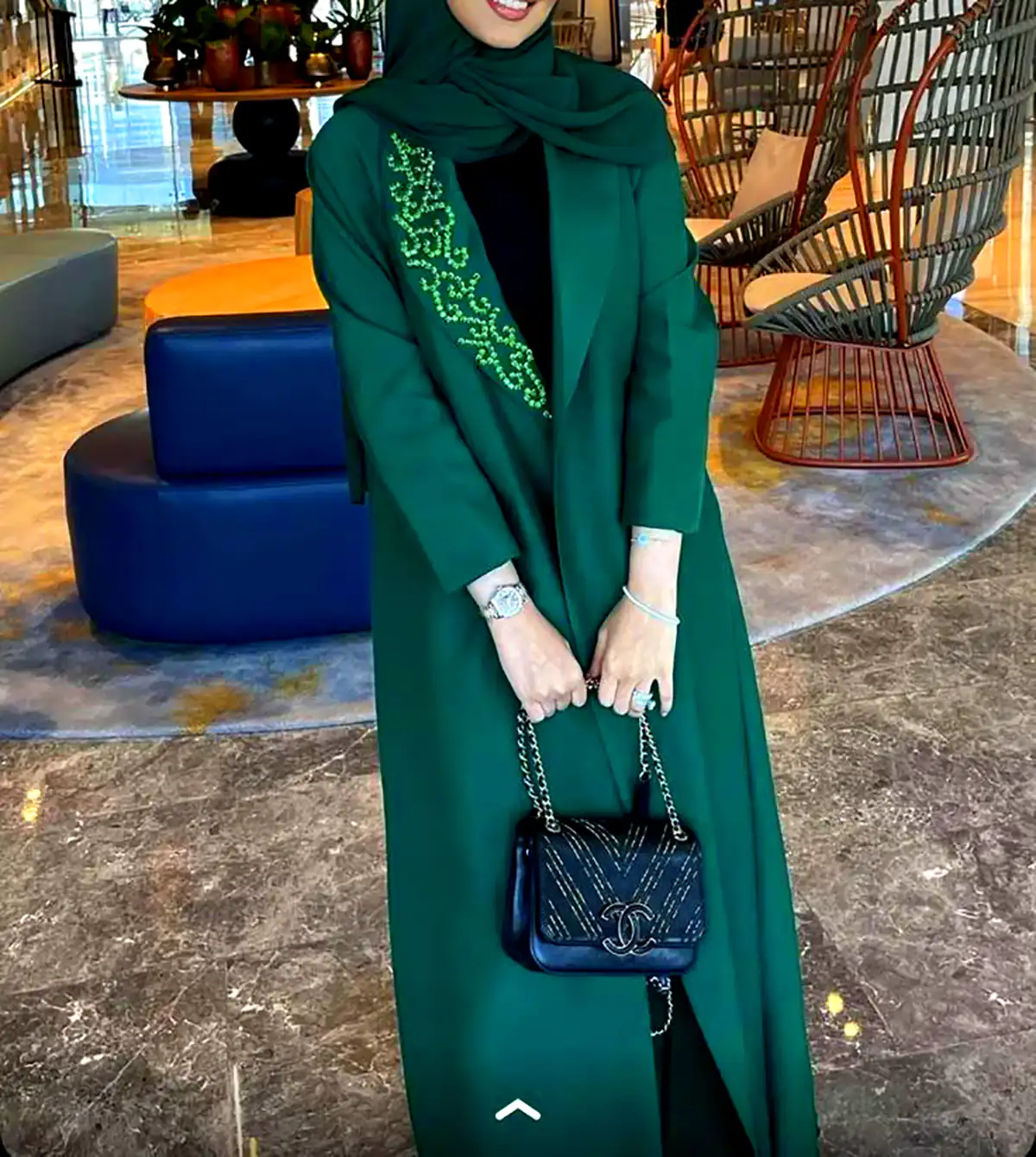 مانتو عبایی رنگی مدرن