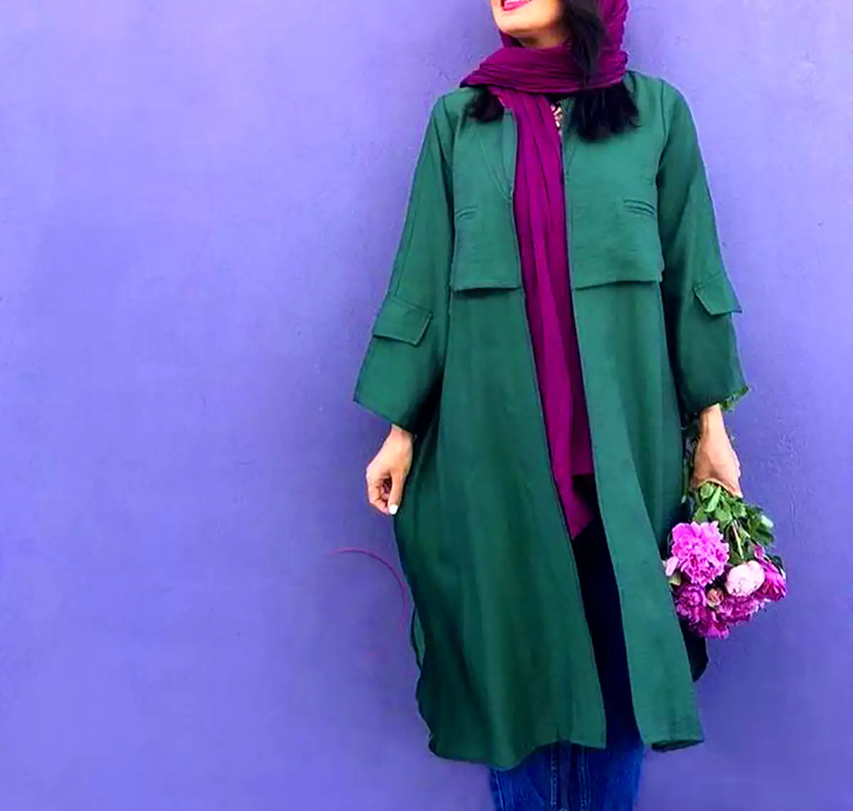 استایل شیک و جذاب سبز