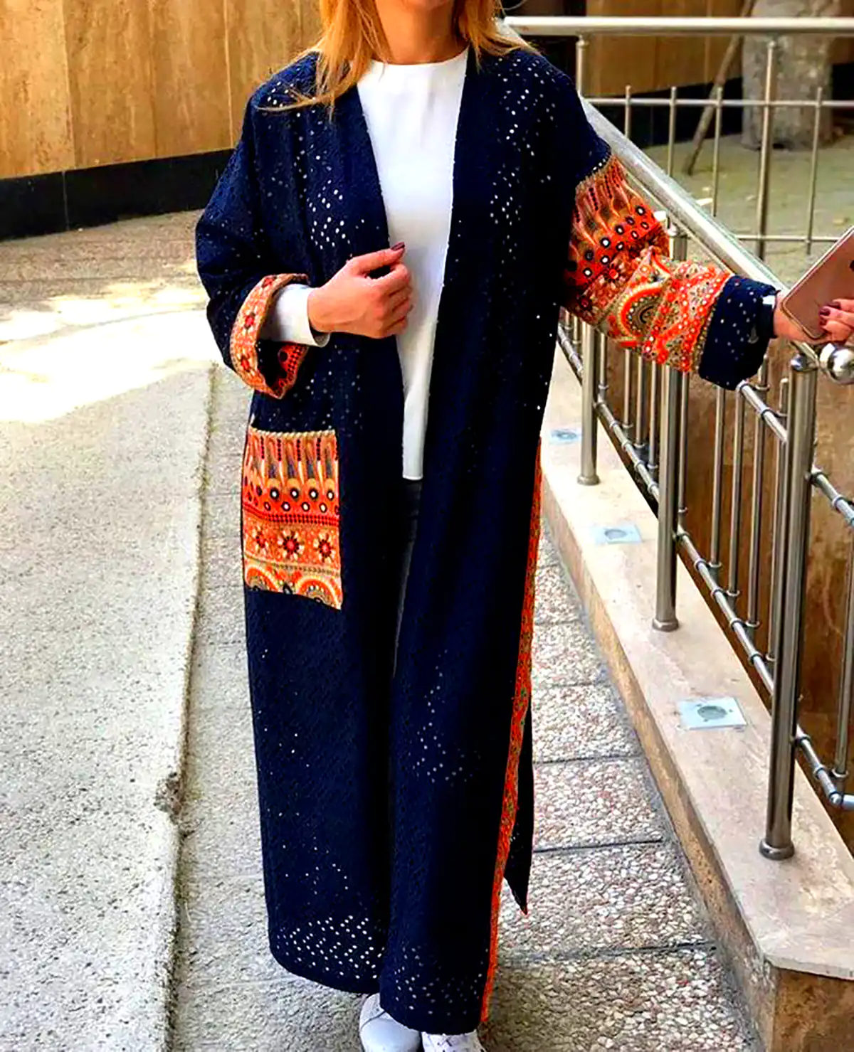 کت پائیزی فانتزی رنگی