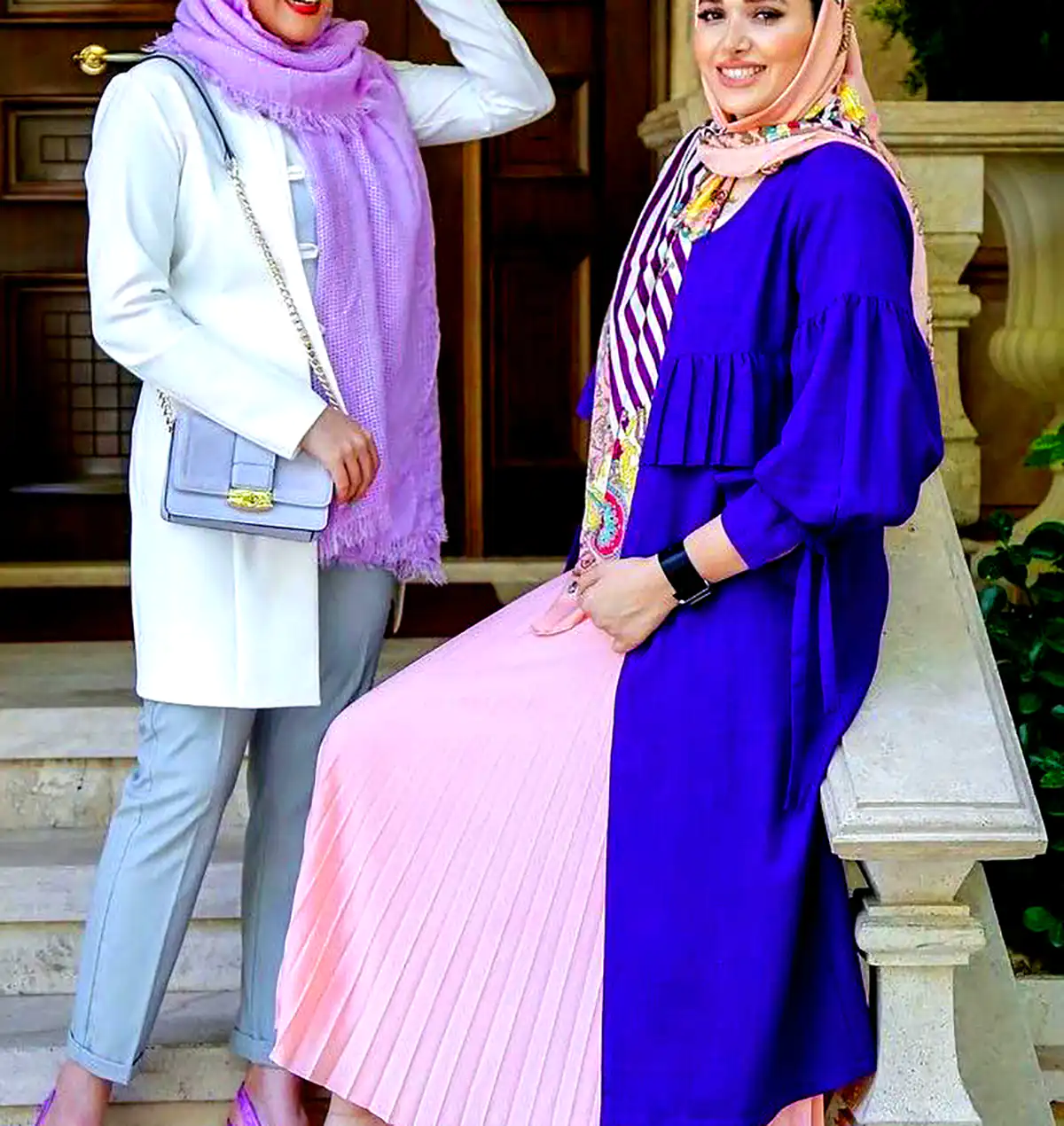 کت و دامن چیندار خاص