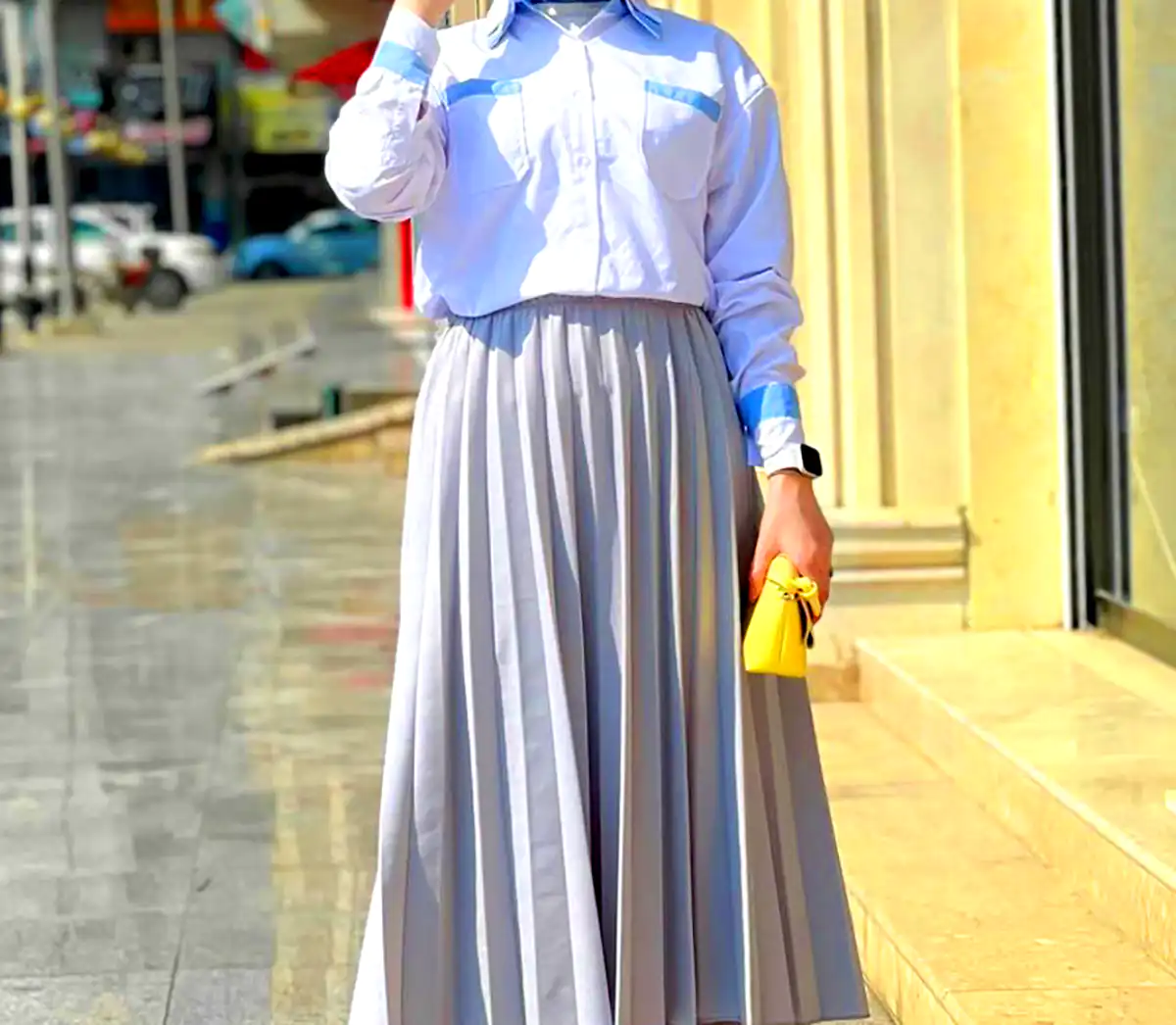 کت و دامن چیندار خاص