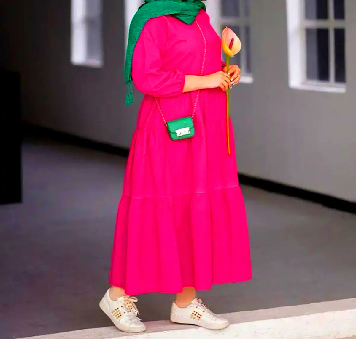 استایل سرخابی راحت روزانه