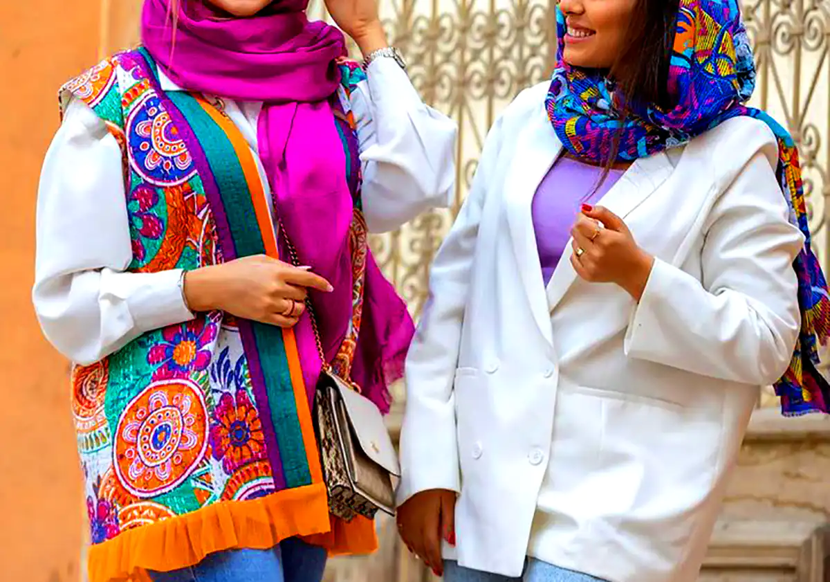 استایل سرخابی راحت روزانه