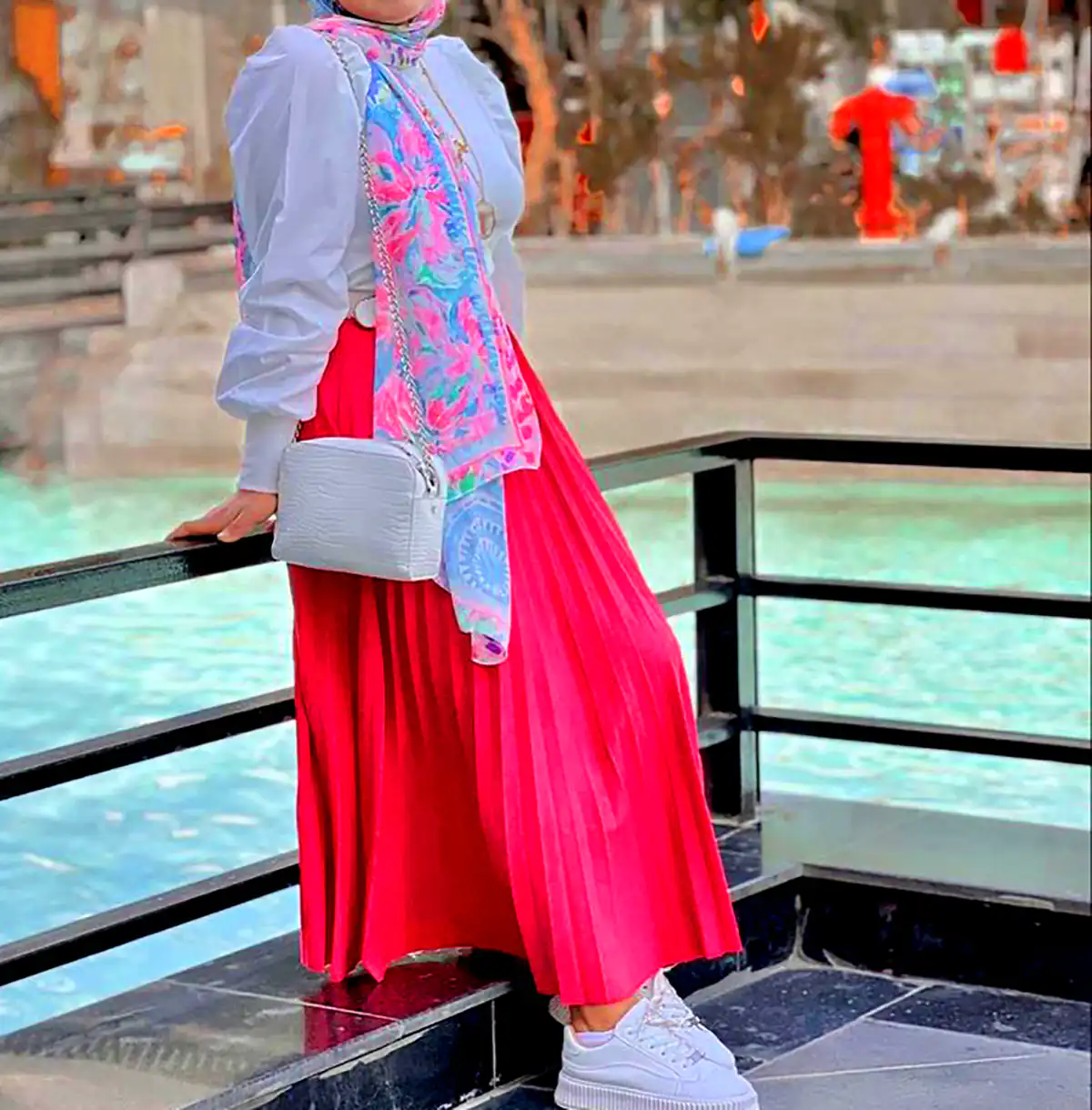 استایل سرخابی راحت روزانه