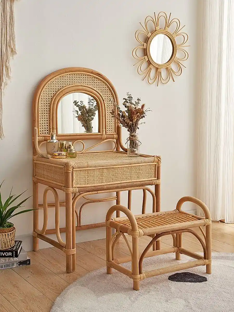 میز آرایش به سبک بوهو