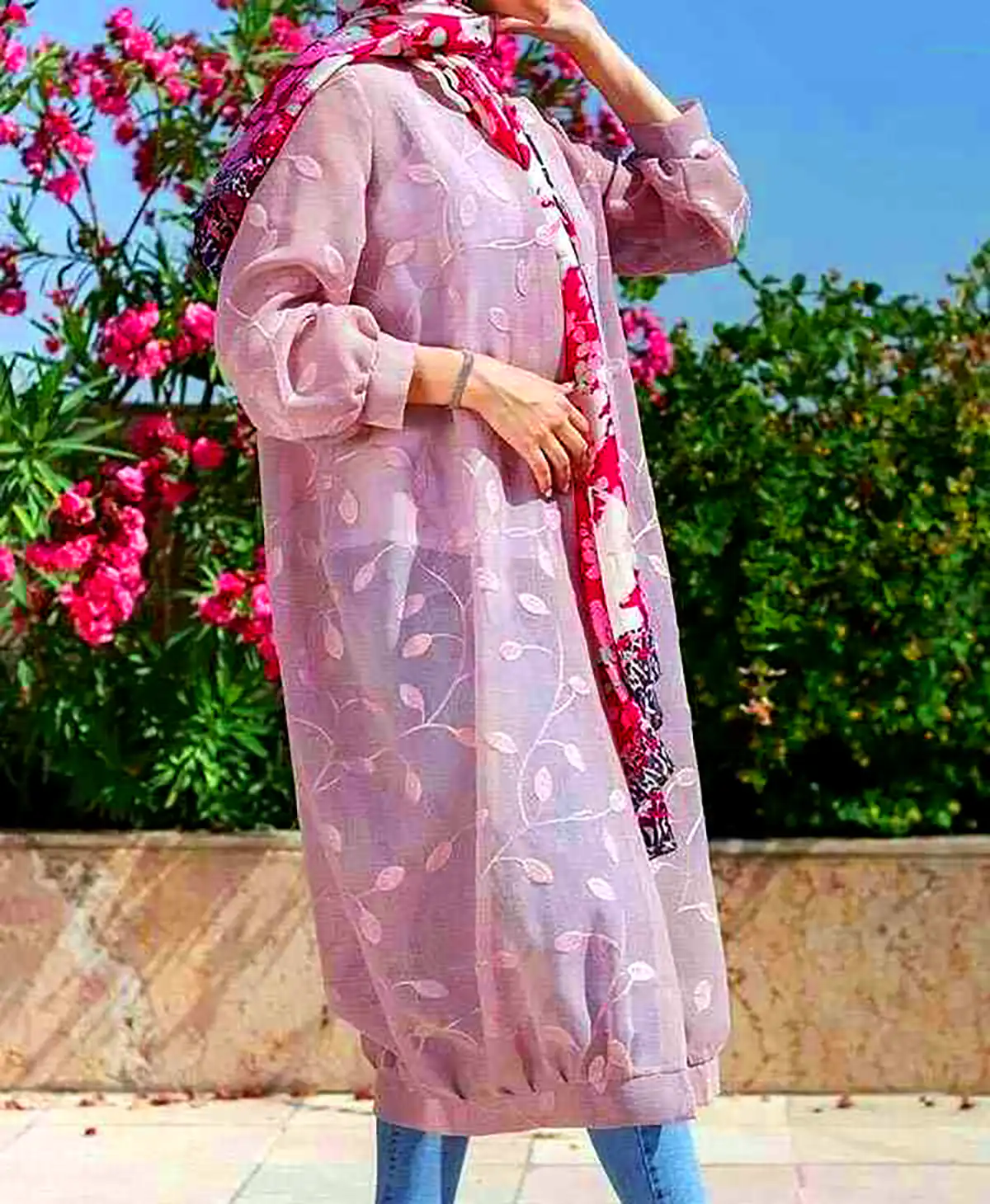 مانتو جلو بسته شیک