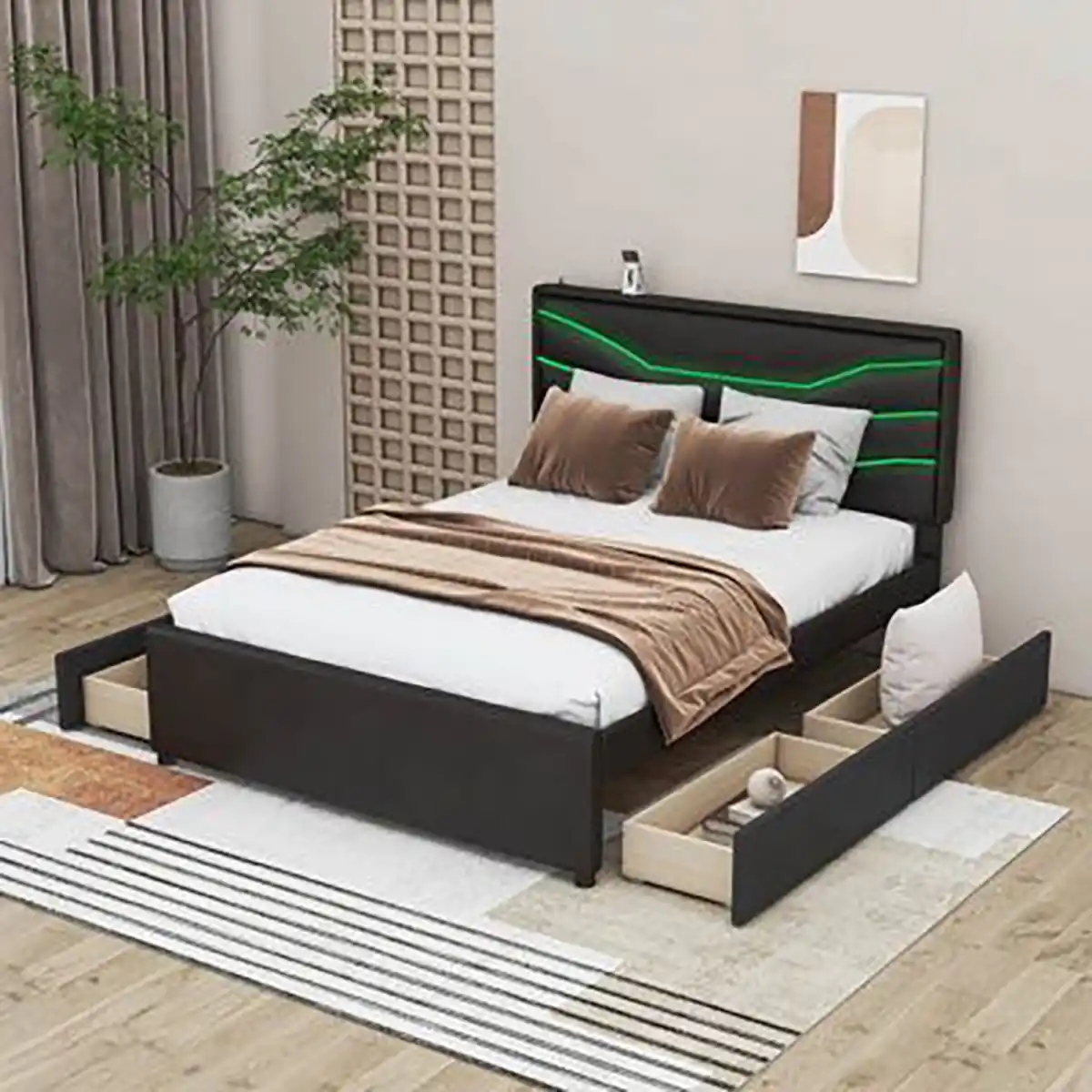 سرویس خواب لاکچری مشکی