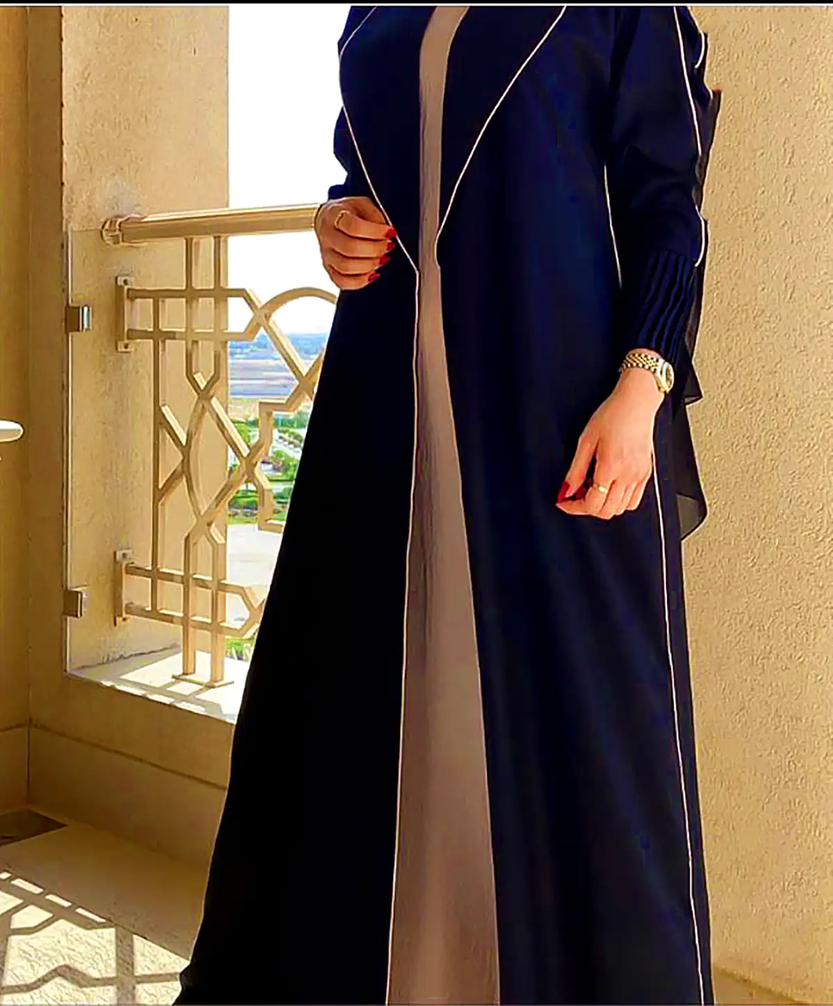 مدل مانتو عبایی شیک مشکی