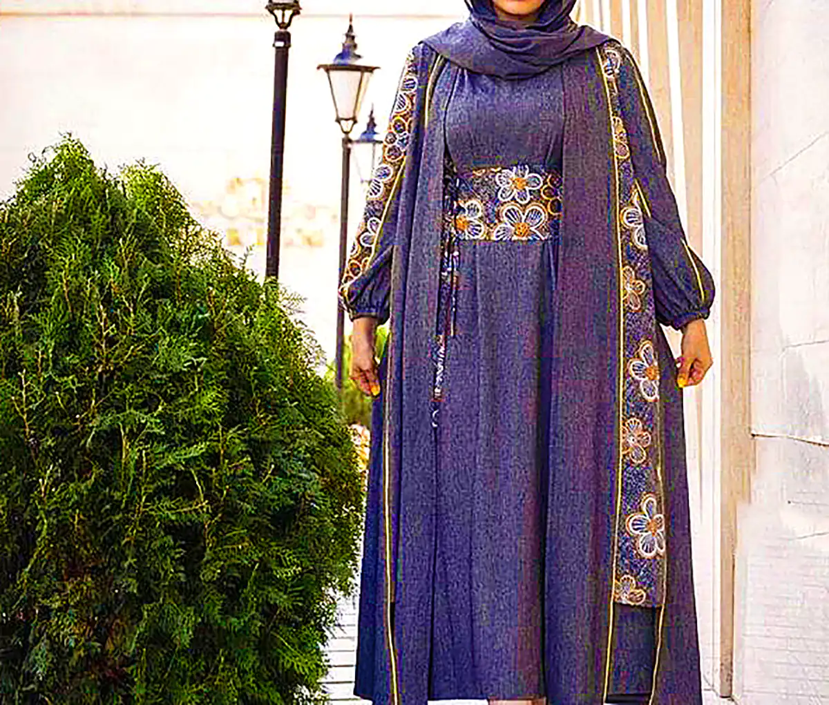 مانتو نخی مدرن زنانه