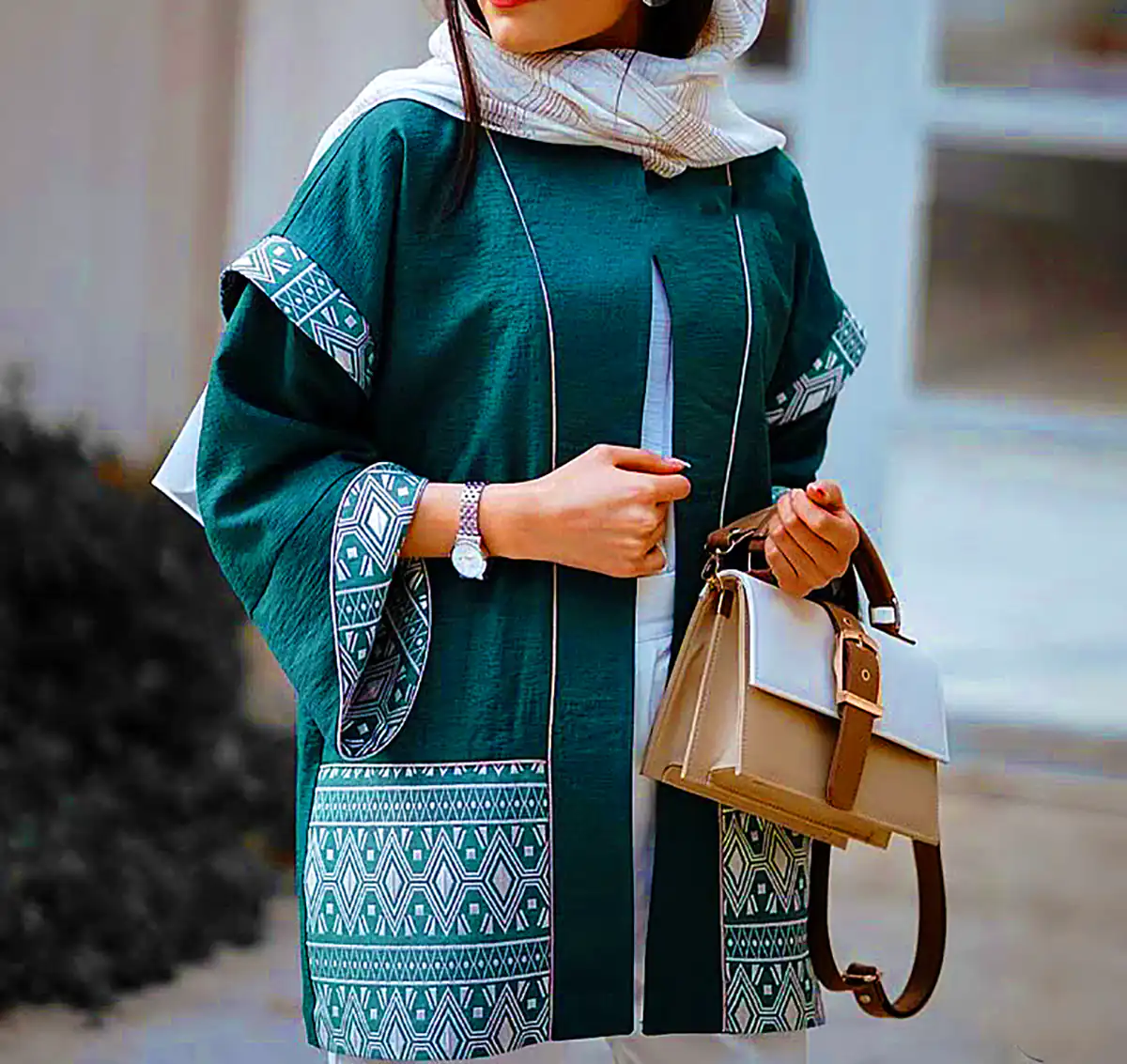 مانتو نخی مدرن زنانه
