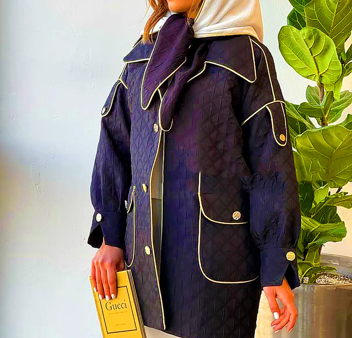 مانتو مشکی رسمی زنانه